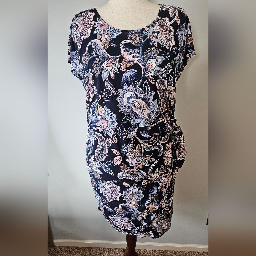 NWT Signature by Robbie Bee Sarong Skirt Dress Plus Size 1X